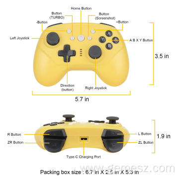 Wireless Controller for Switch/Switch Lite with Turbo